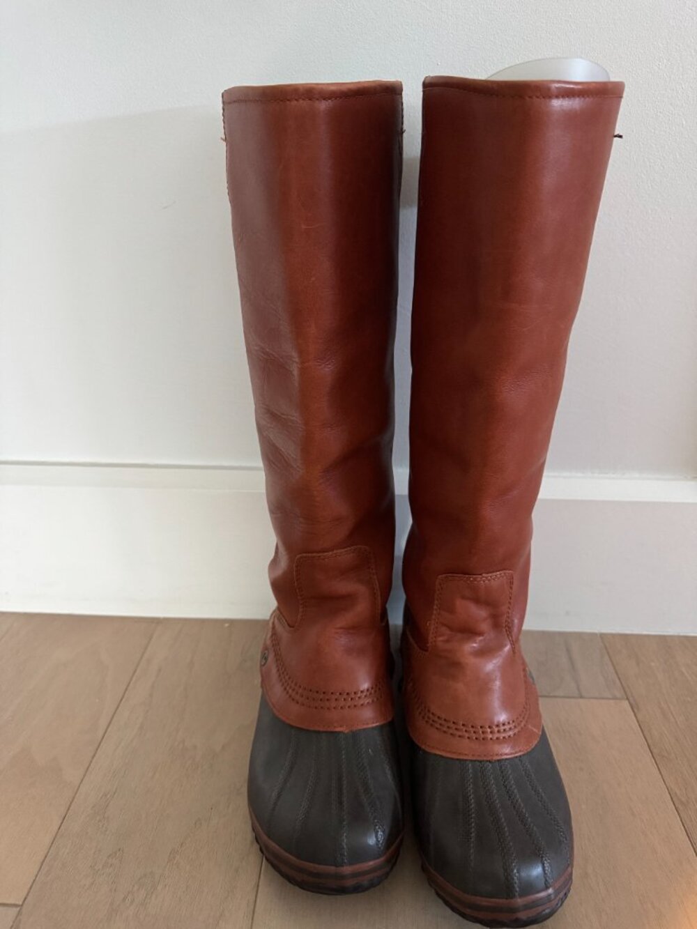 Sorel Slimpack Boots Women 7.5 Equestrian Tall Waterproof Leather Riding Boots